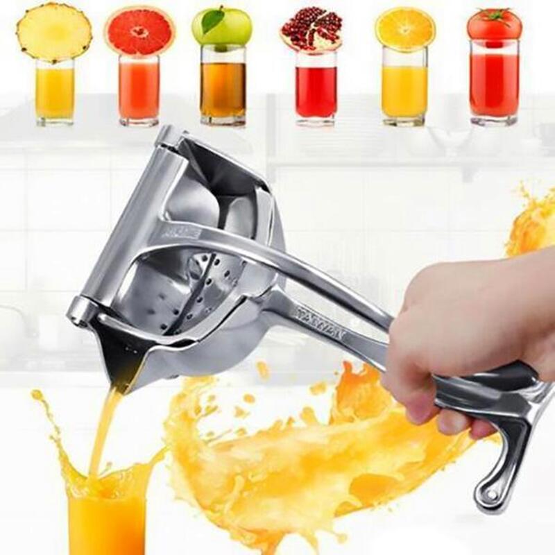 Manual Juice Squeezer Stainless Steel Hand Pressure