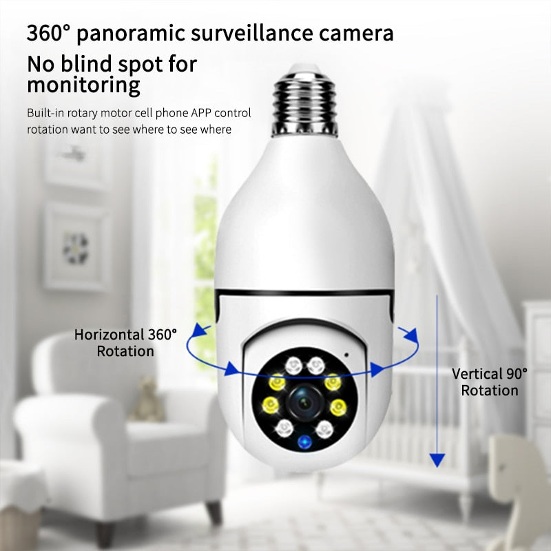 Light Bulb Security Camera