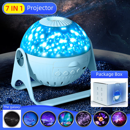 LED Star Projector Night Light 6 in 1 Planetarium