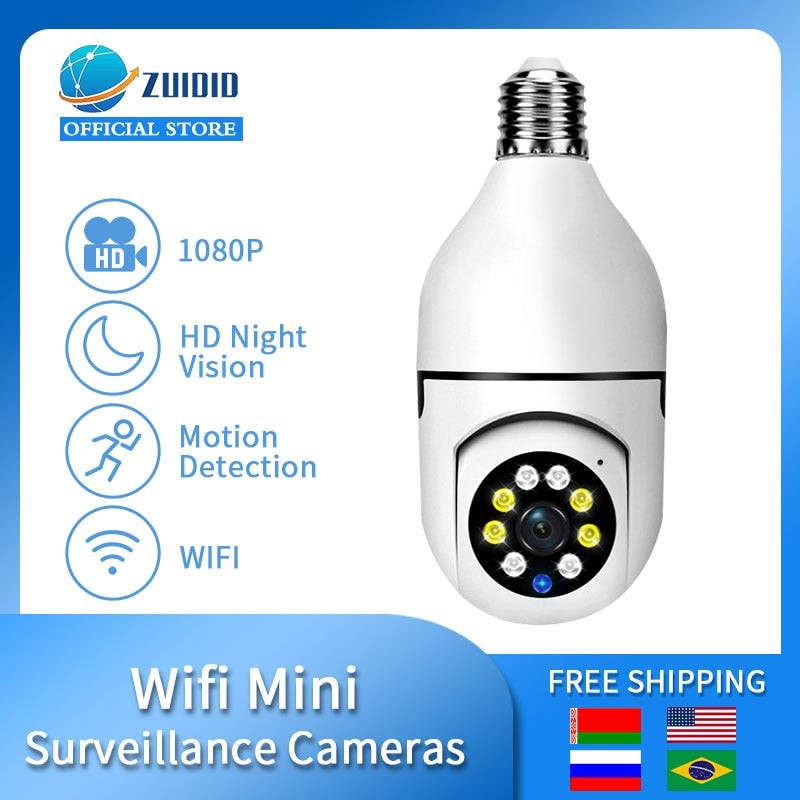 Light Bulb Security Camera